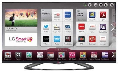LG 32LA660V 2013 nowość! Telewizor z obsługą 3D i Smart TV przyjmuje sygnał cyfrowy DVB-T2, może współpracować z anteną satelitarną bez dekodera