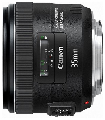 Canon EF 35mm f/2 IS USM Obiektyw 35 mm dla fotografów korzystających z fotografowania z ręki przy słabym oświetleniu.